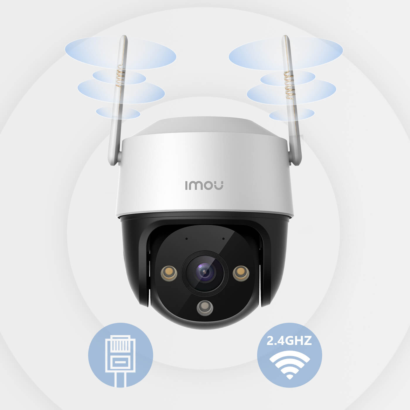 IMOU – caméra d'extérieur Wi-Fi Cruiser SE + 2MP/4MP, IP66