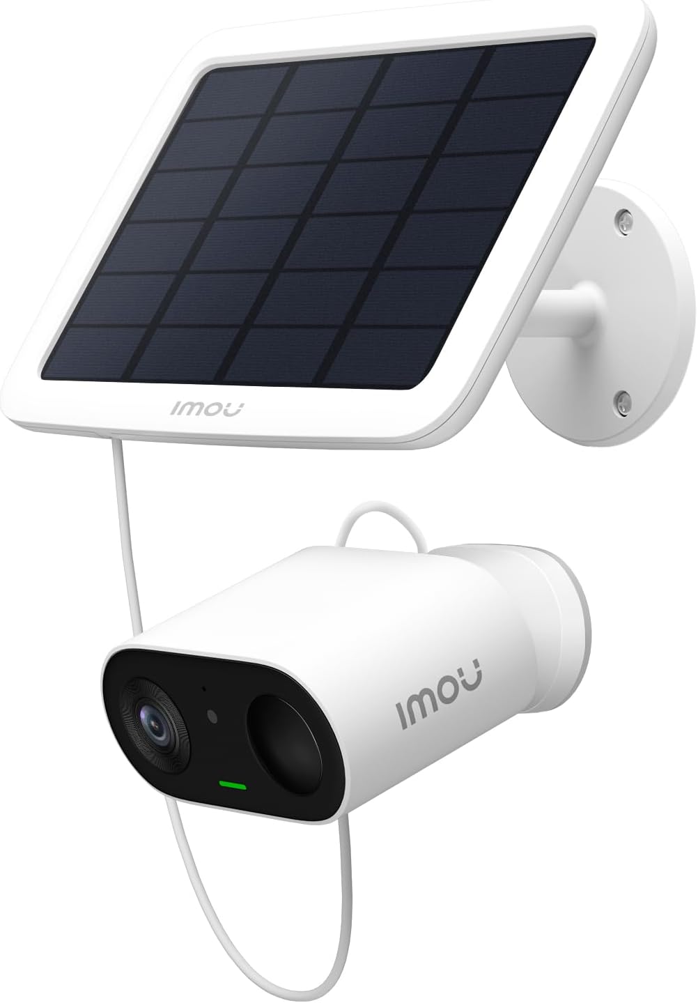 IMOU Cell Go Battery Caméra de sécurité extérieure WiFi Panneau solaire  étanche 3MP 2K