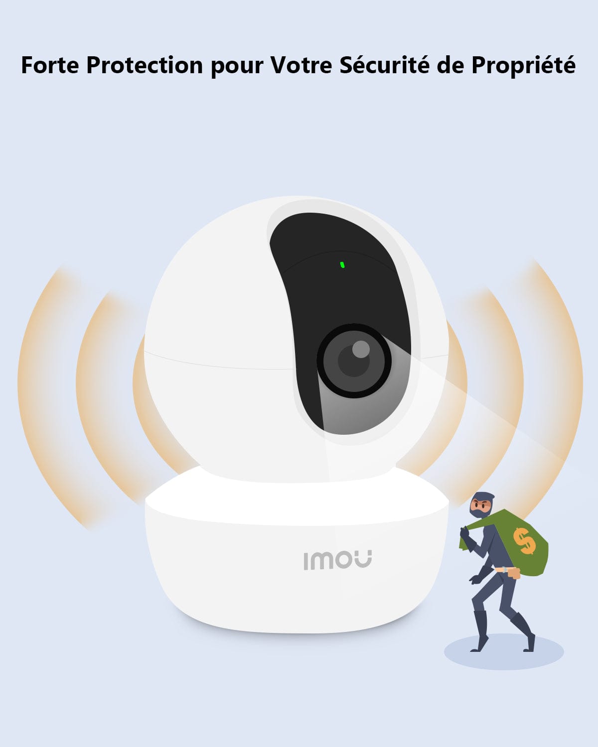 Caméra de surveillance intérieure WiFi IMOU Ranger SE 4Mpixel
