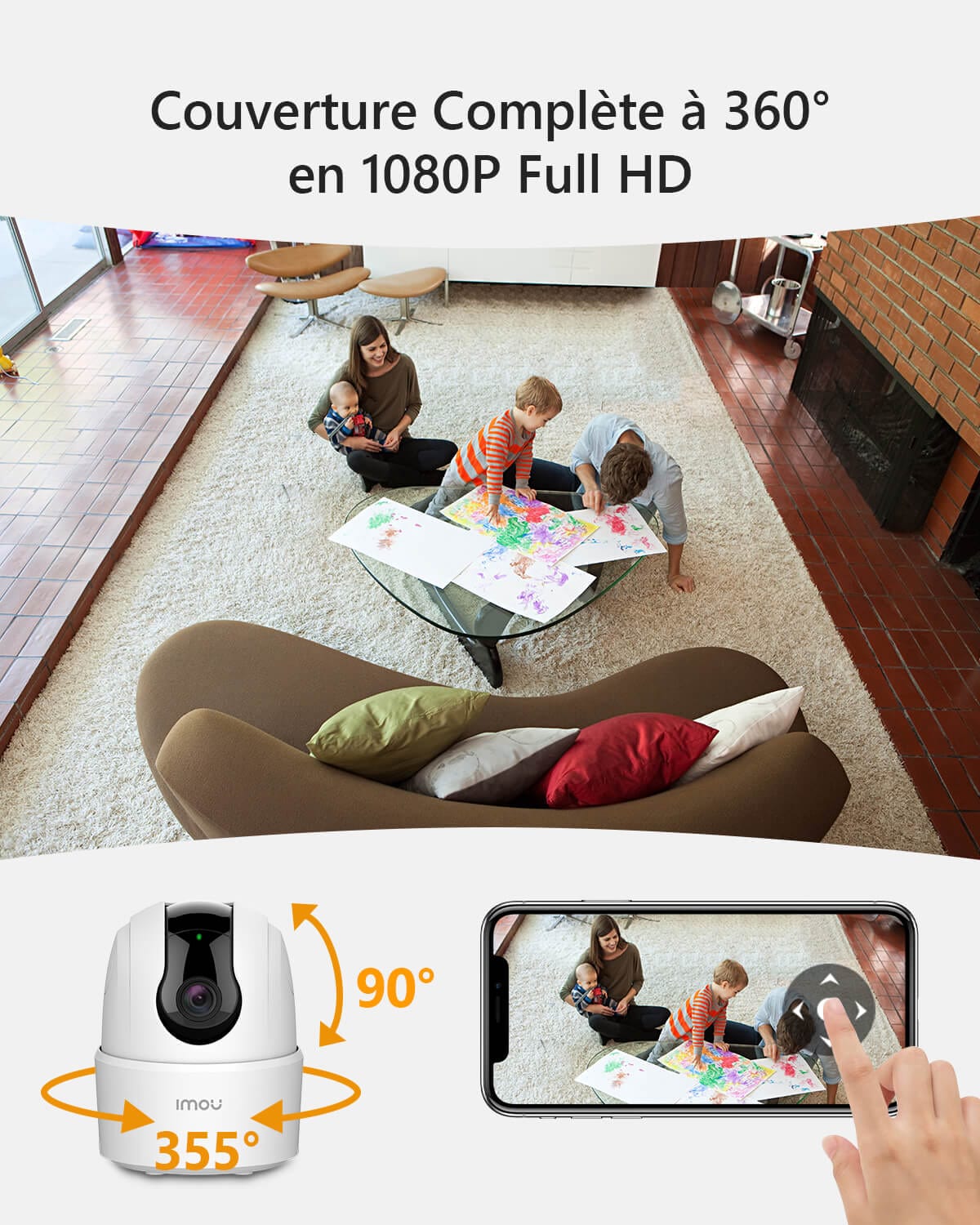 Cámara IP WiFi resolución vídeo 1080p Imou Ranger 2 [CasaTechBol SRL] •  Compra en